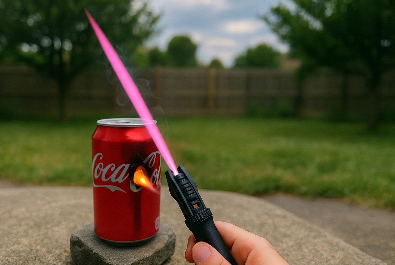 Flamejet Ion Pulse Lighter — 1800°F Plasma Flame